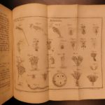 1764 Baker Microscope SCIENCE Chemistry Biology Experiments Salt Crystals RARE