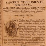 1742 Sacra Concilia Councils Medieval Hungary Jesuit Peterfi Karoly Hungarian