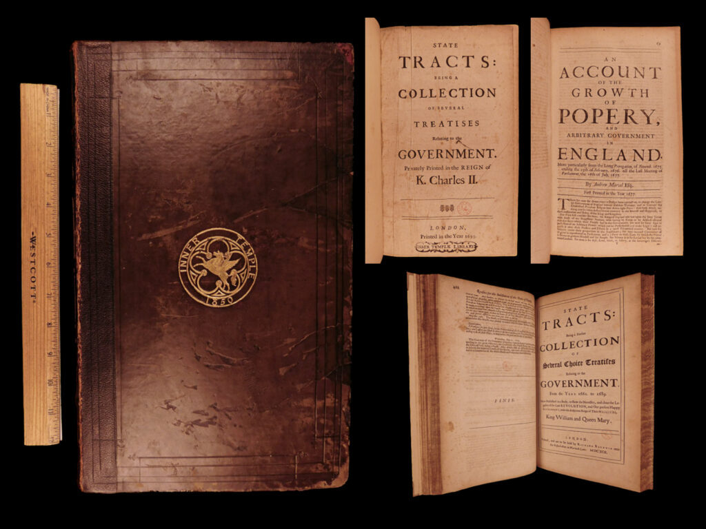 State tracts: being a collection of several treatises relating to the government privately printed in the reign of k. Charles ii.