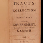 1693 English State Tracts King Charles II England Popish Plot Parliament Letters