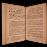 1693 English State Tracts King Charles II England Popish Plot Parliament Letters