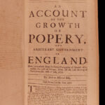 1693 English State Tracts King Charles II England Popish Plot Parliament Letters
