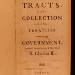 1693 English State Tracts King Charles II England Popish Plot Parliament Letters