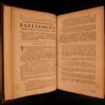1693 English State Tracts King Charles II England Popish Plot Parliament Letters