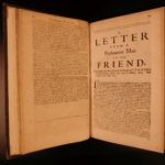 1693 English State Tracts King Charles II England Popish Plot Parliament Letters