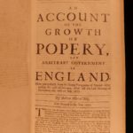 1693 English State Tracts King Charles II England Popish Plot Parliament Letters