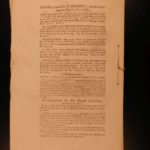 1784 1st ed American Revolutionary WAR Letter of Henry Clinton British Military
