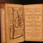 1694 Arcana Aulica Court & Courtier Walsingham English Politics Queen Elizabeth