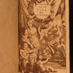 1706 History of Architecture Felibien Famous Architects Cathedrals Rome France