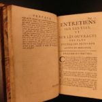 1706 History of Architecture Felibien Famous Architects Cathedrals Rome France