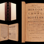 1680 True History Church of SCOTLAND Calderwood England Scottish Edinburgh FOLIO