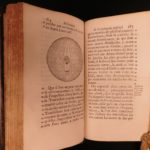 1720 1ed Jesuit Daniel on Descartes Philosophy Horology Cartesian Astrology