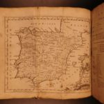 1771 Geographical Grammar Thomas Salmon Atlas MAPS Europe China Colonial USA