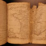 1771 Geographical Grammar Thomas Salmon Atlas MAPS Europe China Colonial USA