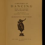 1898 History of Dancing Gaston Vuillier DANSE Illustrated DANCE Feminism Ballet