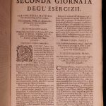 1695 Spanish Saint Ignatius of Loyola Spiritual Exercises JESUIT Agnelli PLATES