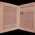 1651 RARE 1st ed Catholic Ceremonial Episcoporum Pope Clement VIII Innocent X