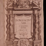 1651 Life of Pope Boniface VIII Philip IV France SCOTTISH Independence Catholic