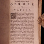1657 Napoli History of Masaniello Revolt in NAPLES Giraffi Dutch Habsburg Spain