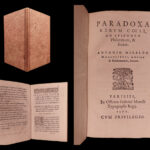 1577 Celestial Astronomy1st ed Astrology Occult Paradoxa Sexuality Mizauld