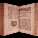 1688 HUGE FOLIO Orthodox Saint Clement of Alexandria Martyrs Pagan Superstition
