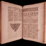 1688 HUGE FOLIO Orthodox Saint Clement of Alexandria Martyrs Pagan Superstition