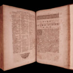1688 HUGE FOLIO Orthodox Saint Clement of Alexandria Martyrs Pagan Superstition