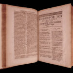 1688 HUGE FOLIO Orthodox Saint Clement of Alexandria Martyrs Pagan Superstition