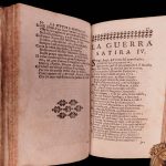 1695 1st ed Satire of Salvatore Rosa Order of the Garter ARMS! Italian Poetry