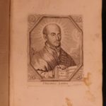 1695 Spanish Saint Ignatius of Loyola Spiritual Exercises JESUIT Agnelli PLATES