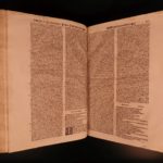 1547 ENORMOUS Platea LAW Commentary on Justinian Institutes Corpus Juris Civilis