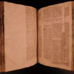 1611 Biblia Sacra Lutheran Osiander BIBLE + Mystic Commentary New Testament