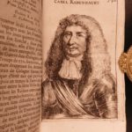 1673 1st ed Mercure Holland Louis XIV Propaganda Prince of Orange Dutch WARS