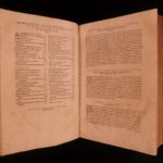 1586 Works VIRGIL Aeneid Georgics Mythology SPANISH Commentary Fabricius FOLIO