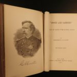 1885 1st ed Boots and Saddles General George Custer Cavalry Illustrated Indians