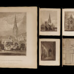 1814 1st ed Cathedral Church of Salisbury Illustrated Church of England Sarum