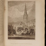 1814 1st ed Cathedral Church of Salisbury Illustrated Church of England Sarum