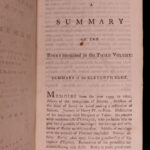 1781 Memoires of Duke of Sully France Henry IV Huguenot Utopian Europe IRISH ed