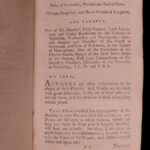 1781 Memoires of Duke of Sully France Henry IV Huguenot Utopian Europe IRISH ed