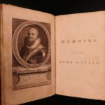 1781 Memoires of Duke of Sully France Henry IV Huguenot Utopian Europe IRISH ed