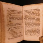 1698 Cardinal Mazarin Epilogue of Political Dogma Italian Catholic Church 2in1