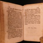 1698 Cardinal Mazarin Epilogue of Political Dogma Italian Catholic Church 2in1
