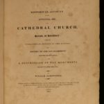 1814 1st ed Cathedral Church of Salisbury Illustrated Church of England Sarum