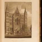 1814 1st ed Cathedral Church of Salisbury Illustrated Church of England Sarum