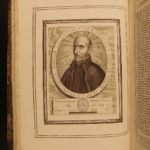 1751 1ed JESUITS Lives Illustrated Folio Portraits St Ignatius Loyola Catholic