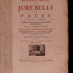 1696 Hugo Grotius de Jure Belli Dutch Legal Masterpiece Catholic Natural LAW