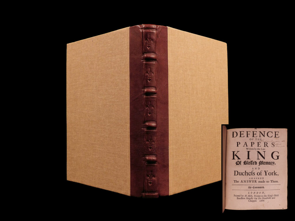 A defence of the papers written by the late king of blessed memory, and duchess of york : against an answer made to them. John dryden.