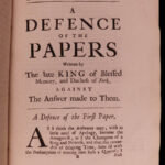 1686 John Dryden Defense of Papers of Charles II of England Catholic Protestant