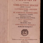 1673 Dutch Hazart Church History JESUIT Missions  TORTURE Martyrs America Africa
