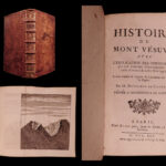 1741 Mount Vesuvius Serao Castera Volcanoes Volcanology Vesuvio Naples